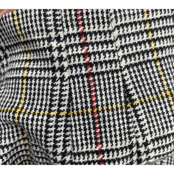 Norton McNaughton Plaid Skirt Womens Size 10‎ Petite Preppy Wool Blend Academia - Picture 9 of 11